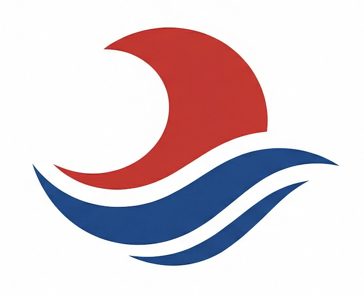 (주)더백산 THE BAEKSAN CO., LTD. 로고